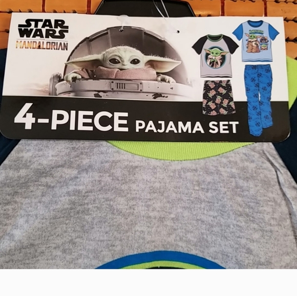 StarWars pajama set 4 piece set new shorts pants shirts - Picture 3 of 4